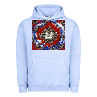Pigment Grape Ice patriotic tie dye Urban Hoodie - CowGirlArtShop