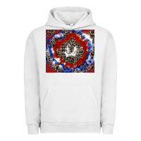 Pigment Lunar Rock patriotic tie dye Urban Hoodie - CowGirlArtShop