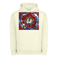 Pigment Pistachio patriotic tie dye Urban Hoodie - CowGirlArtShop