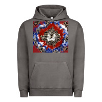 Pigment Tornado patriotic tie dye Urban Hoodie - CowGirlArtShop