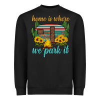 Black home is where we park it Heavyweight Sweatshirt - Artiststas