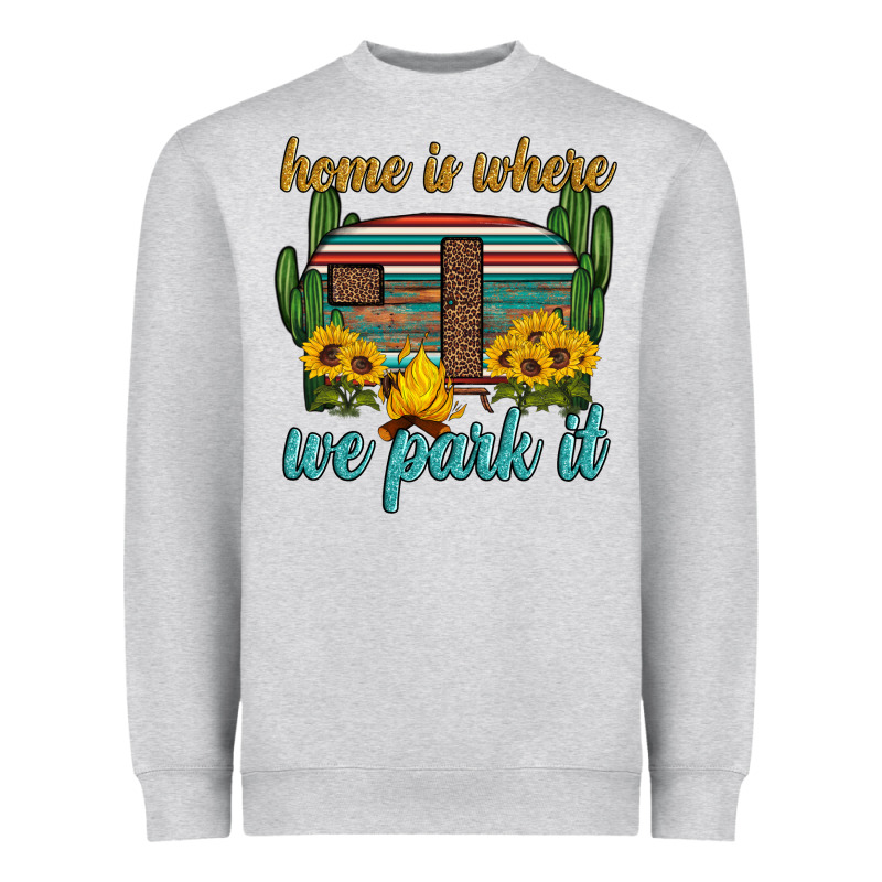 Home Is Where We Park It Heavyweight Sweatshirt by Artiststas | Teevron