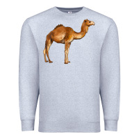 Heather Grey camel Premium Sweatshirt - BarkalooDesign