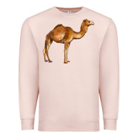 Pale Pink camel Premium Sweatshirt - BarkalooDesign
