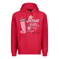 Cardinal jesus fills my cup Premium Hoodie - JahusDesignShop