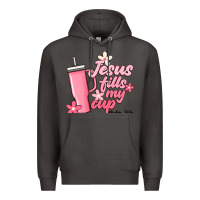 Smoke jesus fills my cup Premium Hoodie - JahusDesignShop