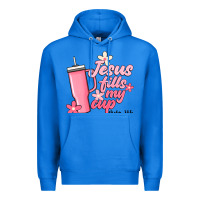 True Royal jesus fills my cup Premium Hoodie - JahusDesignShop