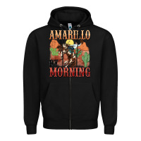 Black amarillo by morning Zipper Hoodie - MaliasSmallBusiness