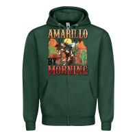 Sports Green amarillo by morning Zipper Hoodie - MaliasSmallBusiness