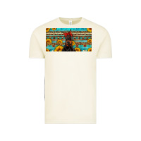 Vintage Arctic doberman with sunflowers license plate Vintage Tee - Artiststas