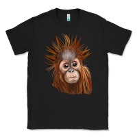 Black baby orangutan Classic Tee - LillyAllenDesigns