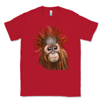 Red baby orangutan Classic Tee - LillyAllenDesigns
