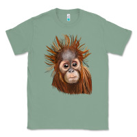 Sage baby orangutan Classic Tee - LillyAllenDesigns
