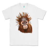 White baby orangutan Classic Tee - LillyAllenDesigns