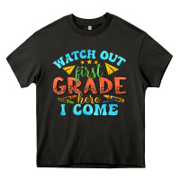 Asphalt watch out first grade here i come Heavy Core Tee - texasbilliewilder