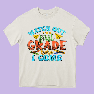 Heavy Core Tee watch out first grade here i come
