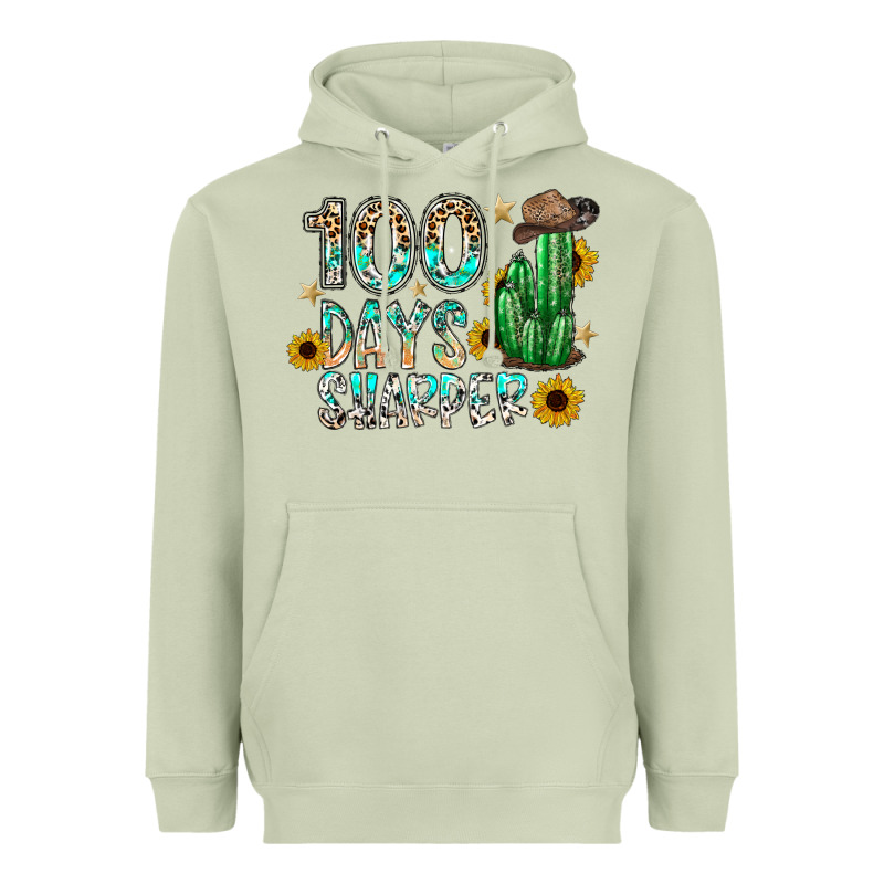 100 Days Sharfer Heavyweight Hoodie by SublimationCraftShop | Teevron