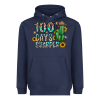 Navy 100 days sharfer Heavyweight Hoodie - SublimationCraftShop