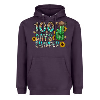 Plum 100 days sharfer Heavyweight Hoodie - SublimationCraftShop