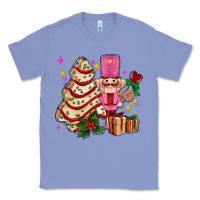 Colony Blue christmas tree cake and nutcracker with gifts ado Classic Tee - AdoDesignShop