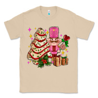 Mushroom christmas tree cake and nutcracker with gifts ado Classic Tee - AdoDesignShop