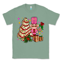 Sage christmas tree cake and nutcracker with gifts ado Classic Tee - AdoDesignShop