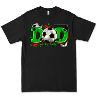 Black dad soccer Premium Tee - Zillion Design Studio