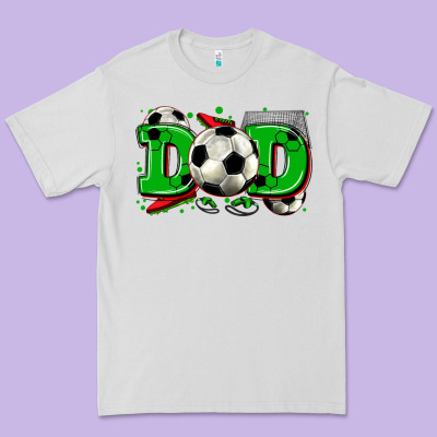 Dad Soccer Premium Tee Designed By Zillion Design Studio