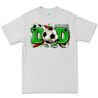 Dove Grey dad soccer Premium Tee - Zillion Design Studio