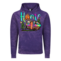 Cloud Purple home camp Vintage Hoodie - JahusDesignShop