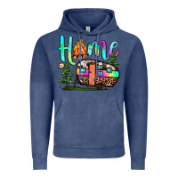 Vintage Denim home camp Vintage Hoodie - JahusDesignShop