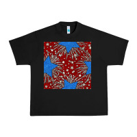 Black Glitter 4th of July Seamless Pattern Urban Heavy Tee - BundleAndBundleShop