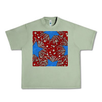 Oil Green Glitter 4th of July Seamless Pattern Urban Heavy Tee - BundleAndBundleShop
