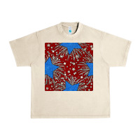 Sandshell Glitter 4th of July Seamless Pattern Urban Heavy Tee - BundleAndBundleShop
