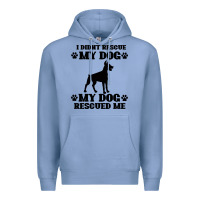 Colony Blue rescue dog Premium Hoodie - Bettercallsaul