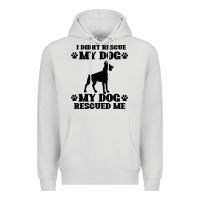 Dove Grey rescue dog Premium Hoodie - Bettercallsaul