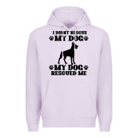 Lilac rescue dog Premium Hoodie - Bettercallsaul