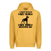 Mustard rescue dog Premium Hoodie - Bettercallsaul