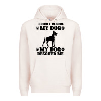 Pale Pink rescue dog Premium Hoodie - Bettercallsaul