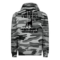 Slate Camo rescue dog Premium Hoodie - Bettercallsaul