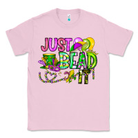 Bubblegum Pink Just Bead it Classic Tee - CowhideDigitalArt