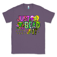 Lavender Just Bead it Classic Tee - CowhideDigitalArt