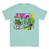 Seafoam Just Bead it Classic Tee - CowhideDigitalArt