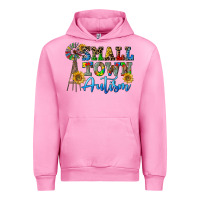 Fuchsia Pink small town autism Urban Hoodie - CowGirlArtShop