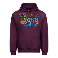 Mauve Wine small town autism Urban Hoodie - CowGirlArtShop