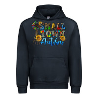 Navy small town autism Urban Hoodie - CowGirlArtShop