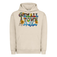 Pigment French Oak small town autism Urban Hoodie - CowGirlArtShop