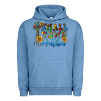 Pigment Pebble Blue small town autism Urban Hoodie - CowGirlArtShop