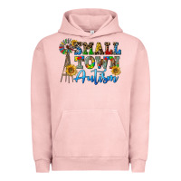Pigment Salmon small town autism Urban Hoodie - CowGirlArtShop