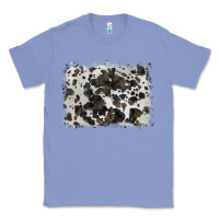 Colony Blue cowhide background Classic Tee - BarkalooDesign